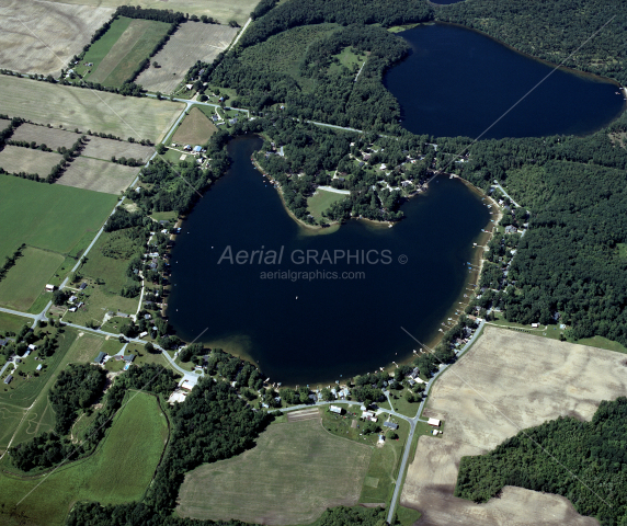 Baptist Lake in Newaygo County, Michigan